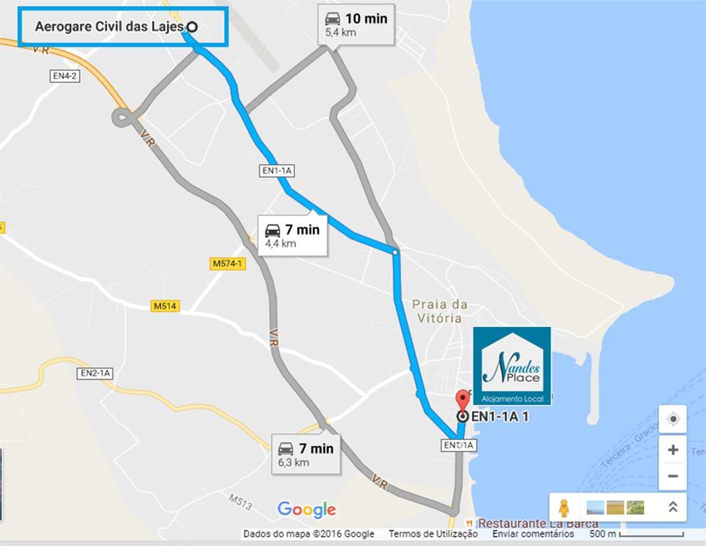 Nandes Place Praia da Vitória Eksteriør bilde